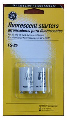 Ge Lighting 64820 Fs-25 Fluorescent Starters 2 Count