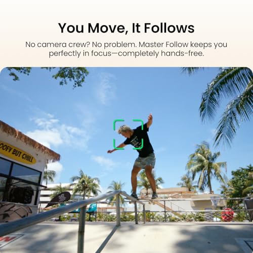 Xtra Muse, Vlogging Camera with 1'' CMOS & 4K/120fps Videos, Pocket Camera with 3-Axis Gimbal Stabilizer, Fast Focusing, Face/Object Tracking, Digital Video Camera for Photography, Digital Camera 3