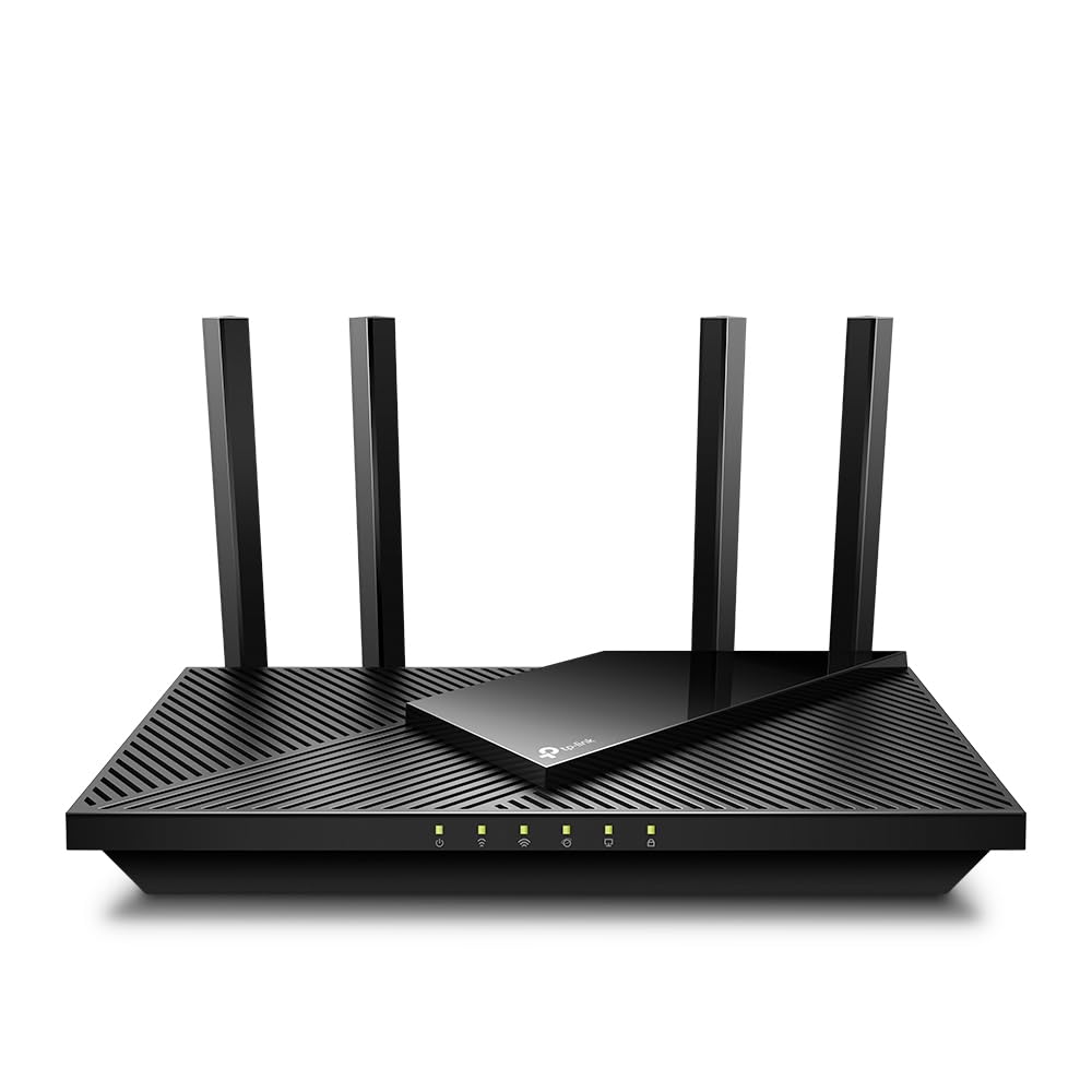 TP-Link AX1800 WiFi 6 Router V4 (Archer AX21) – Dual Band Wireless Internet Router, Gigabit Router, Easy Mesh, Works with Alexa - A Certified for Humans Device 1