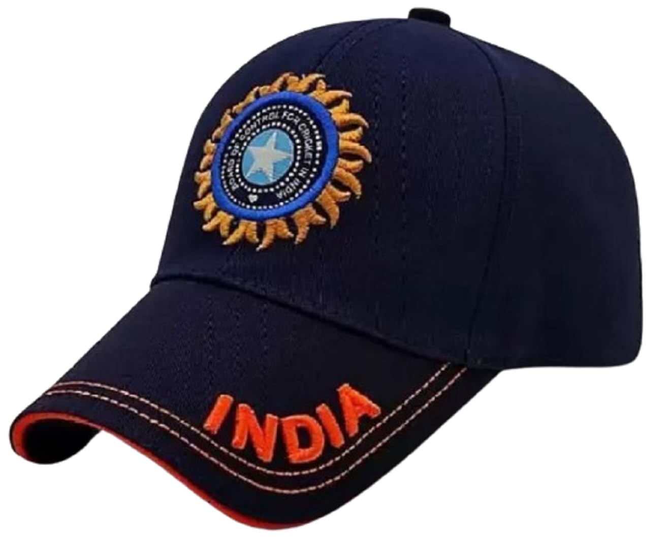 India Cricket Cap Original Quality Head Caps for Men Unisex Mens Cap Adjustable Buckle Caps Men women for All Sports Cricket Cap (multicolor+blue+black) 2