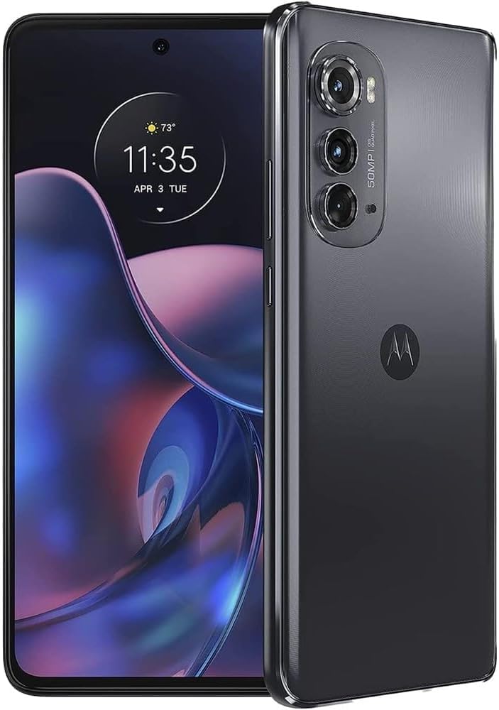 Motorola Moto Edge | 2022 | 2-Day Battery | US Version | 6/128GB | 50MP Camera | Mineral Gray (for T-Mobile) 1