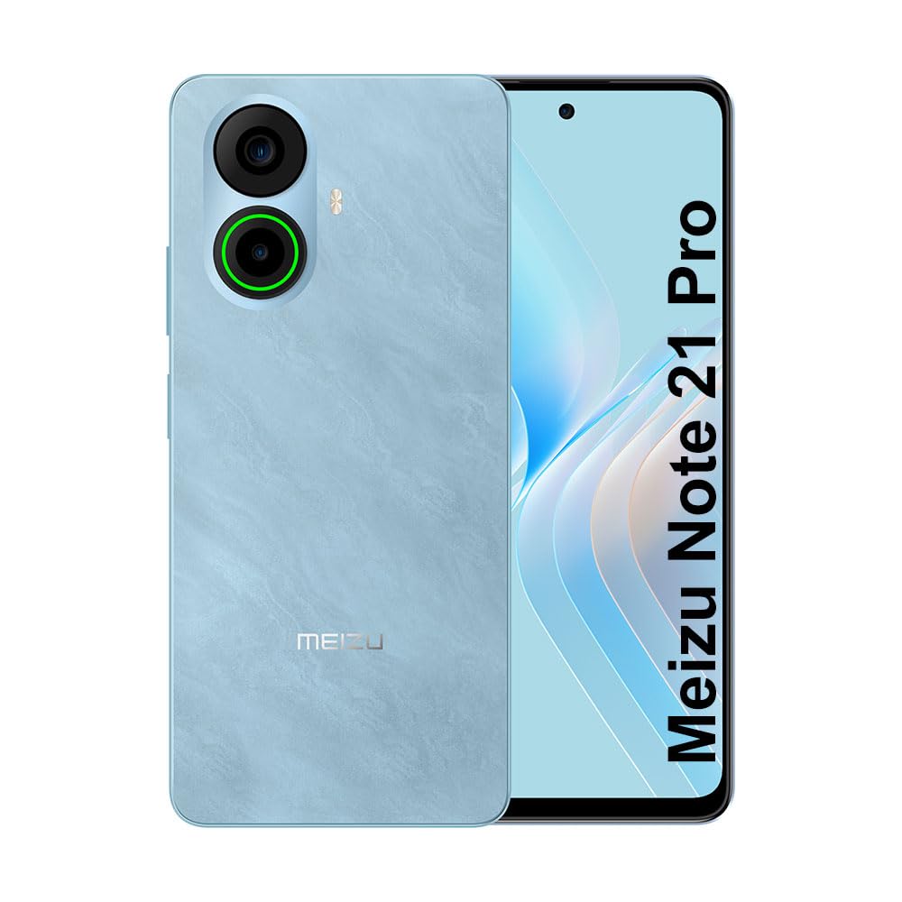 Meizu Note 21 Pro 4G LTE (256GB + 8GB) (Tmobile & Global Only) Android 14 NFC 64MP 6.78" 120Hz Octa Core 2.2GHZ (Hawkeye Blue) 1