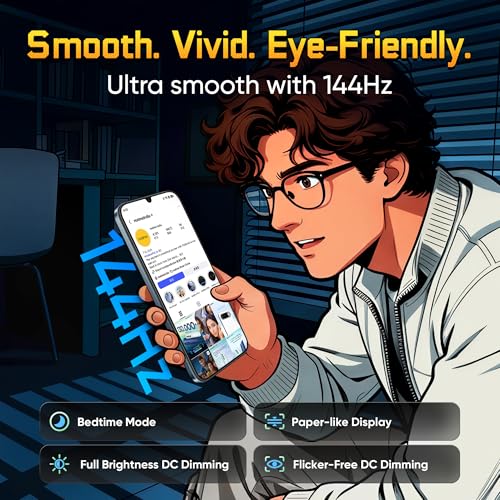 realme narzo 100 Lite 5G (Thunder Black,4GB+128GB) | 7000mAh Titan Battery | 4 Years, Zero Lag | 144 Hz Ultra Bright Display | 6 nm Octa-core 5G Chipset | Color Pop Design | VC Cooling 2