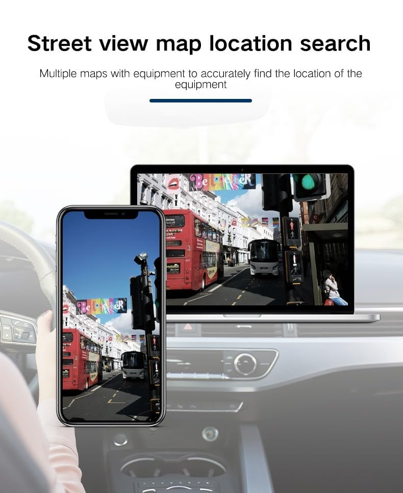 Mini GPS Tracker for Vehicles - Car GPS Tracker Portable Real Time Magnetic GPS Tracking Device,No Subscription Required/No Monthly Fee,Hidden GPS Trackers for Kids,Dogs,Trucks 4