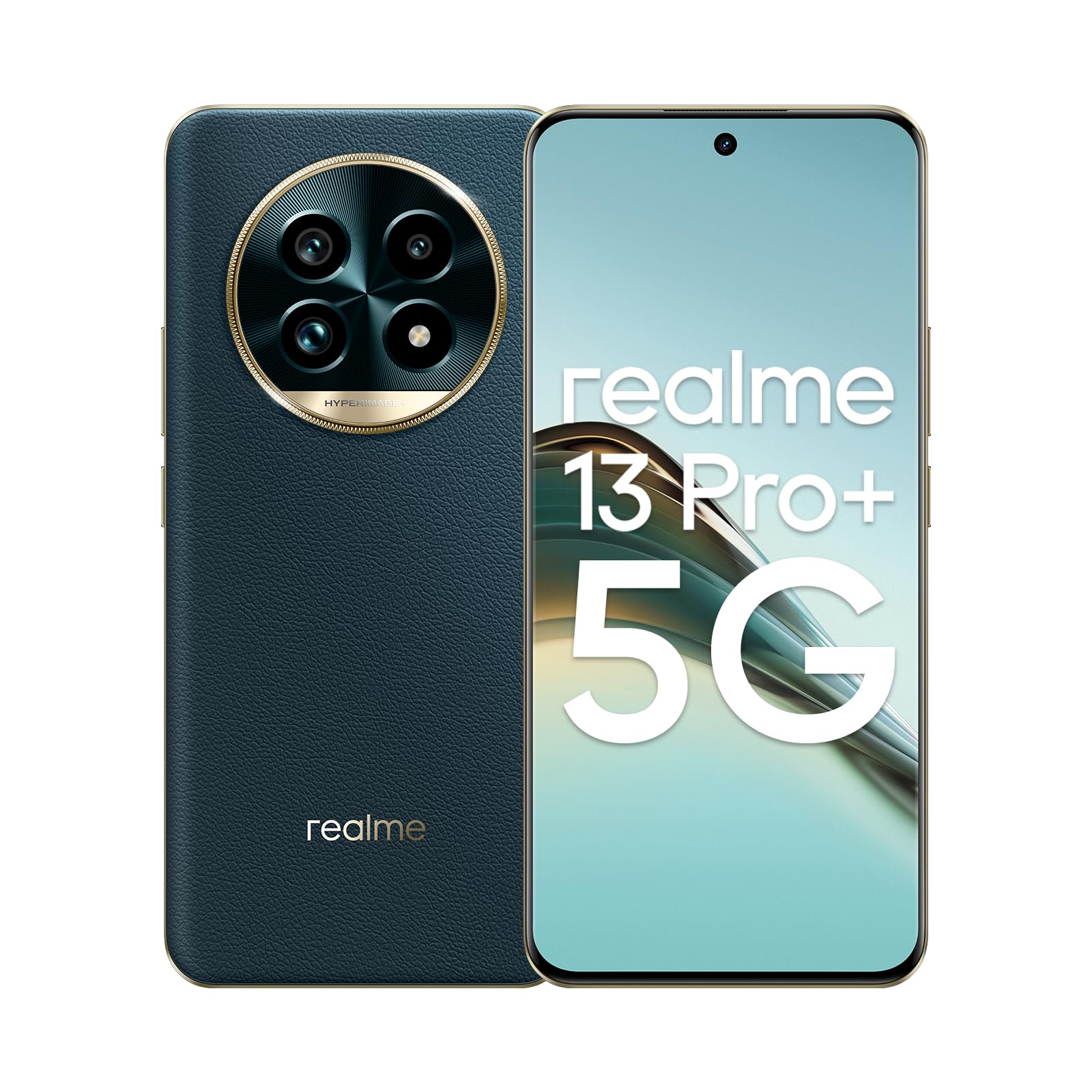 realme 13 Pro+ Dual-SIM 256GB ROM + 8GB RAM (GSM Only | No CDMA) Factory Unlocked 5G Smartphone (Emerald Green) - International Version 1