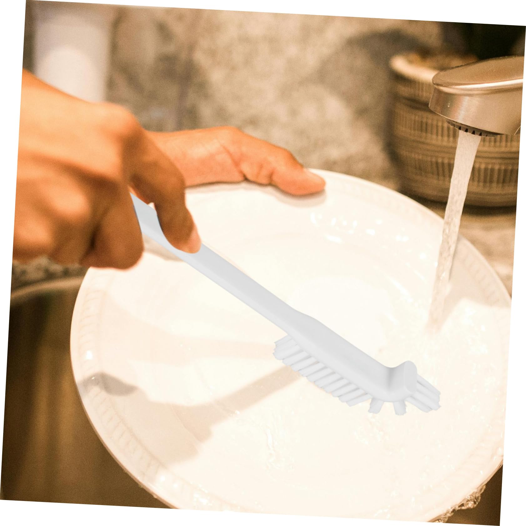 DONFAMDS Innovative Brush Head Deep Clean Brushes for Washing Machine Shower Scrubber Handle 6