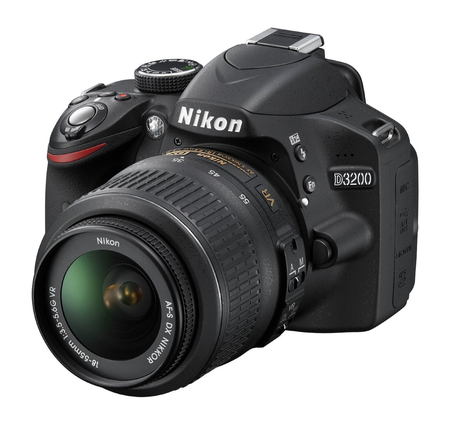 Nikon D3200 24.2 MP CMOS Digital SLR with 18-55mm f/3.5-5.6 AF-S DX VR NIKKOR Zoom Lens (Import) 3