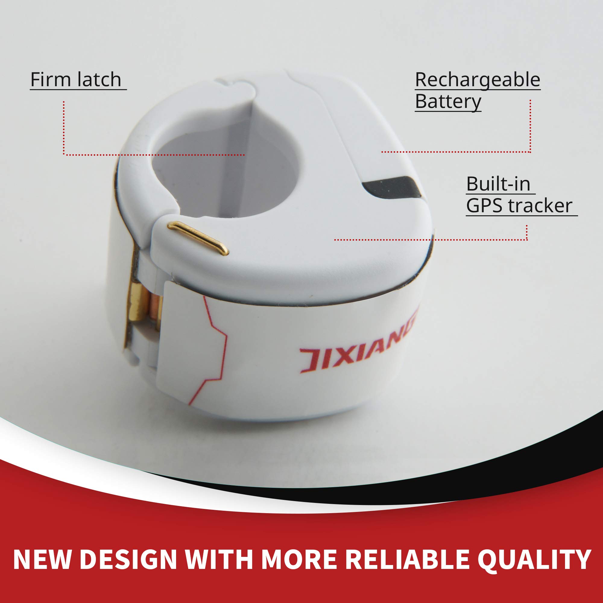 JIXIANGLE SKYLEADER Pigeon Racing GPS Tracker- Great and Accurate Accessories with Google map embeded/ Mutiple Languages, Pigeon Ring Size 11mm 3