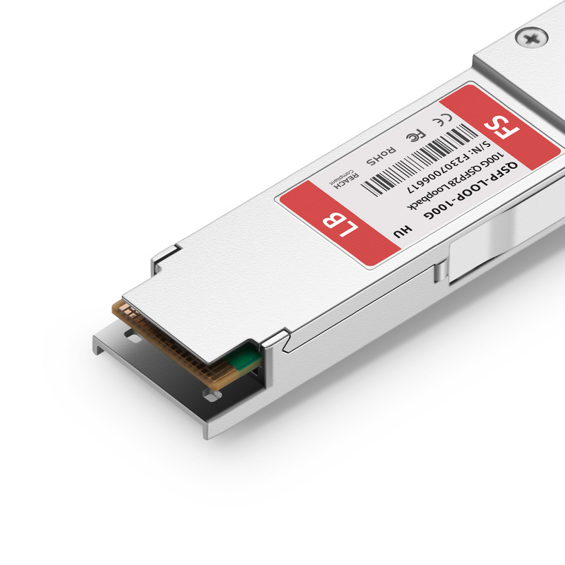 HW Compatible 100G QSFP28 Passive Loopback Testing Module 4